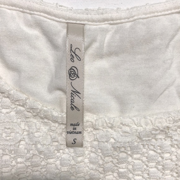 White Leo & Nicole Women’s Top - Picture 3 of 4